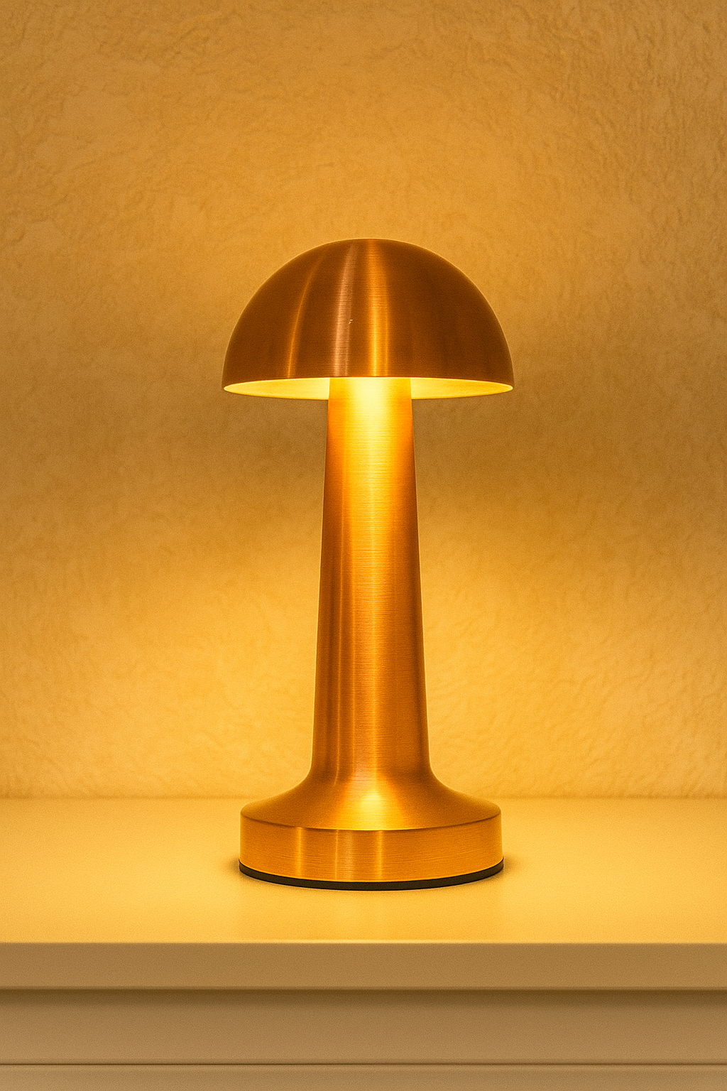 Rose Gold Touch Lamp