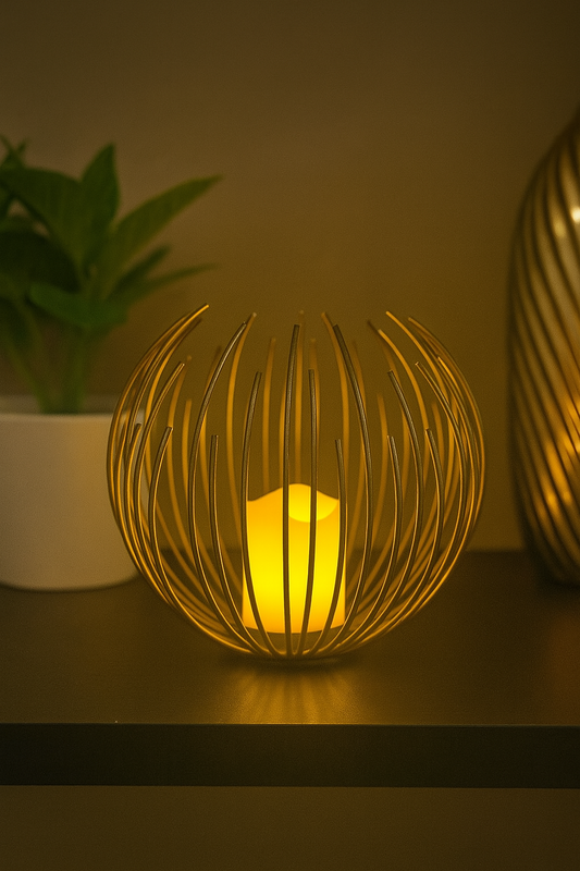 Halo Glow Cage Lantern