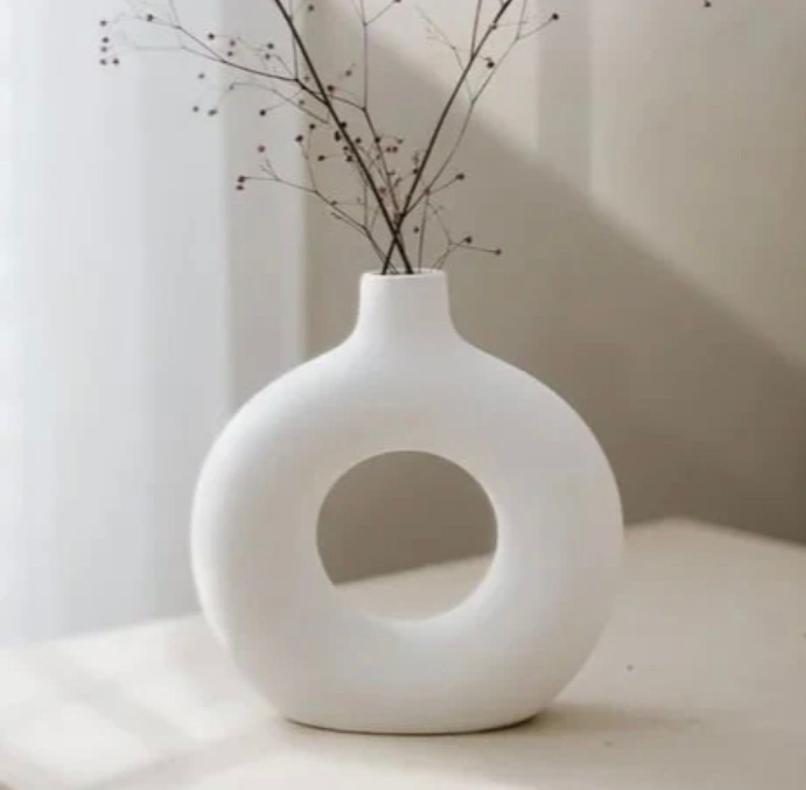 Donut Ceramic Vase