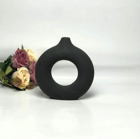 Donut Ceramic Vase